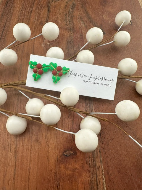 Bright Green Christmas Holly
